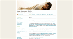 Desktop Screenshot of jeanajorgensen.com